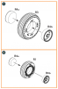 Clear Prop! CPA35002 CH-54A Tarhe wheels set for ICM kit 1/35